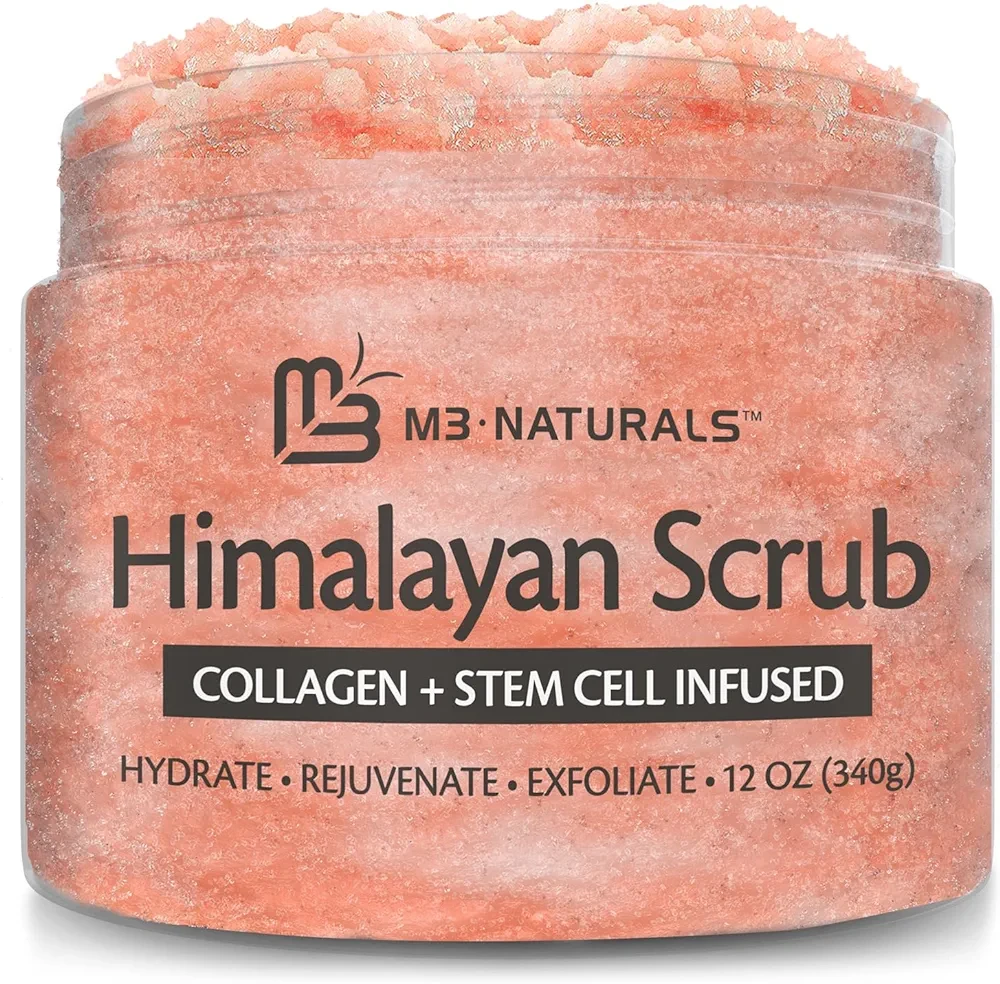 Himalayan Salt Scrub, Skin Care by M3 Naturals