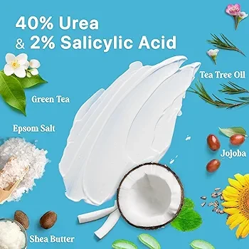 Ebanel Urea Cream 40% plus Salicylic Acidulous  2%, Foot Cream