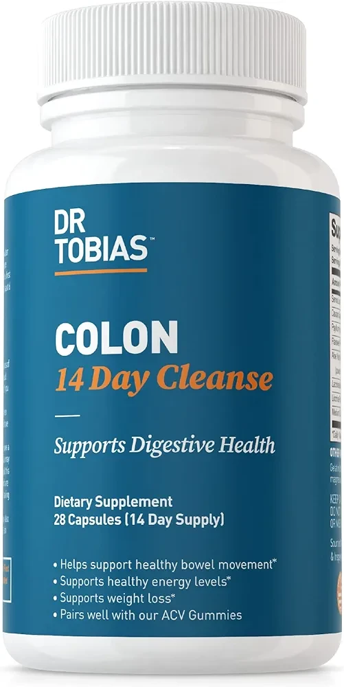 Dr. Tobias Colon Advanced Gut Cleanse Detox 28 Capsules