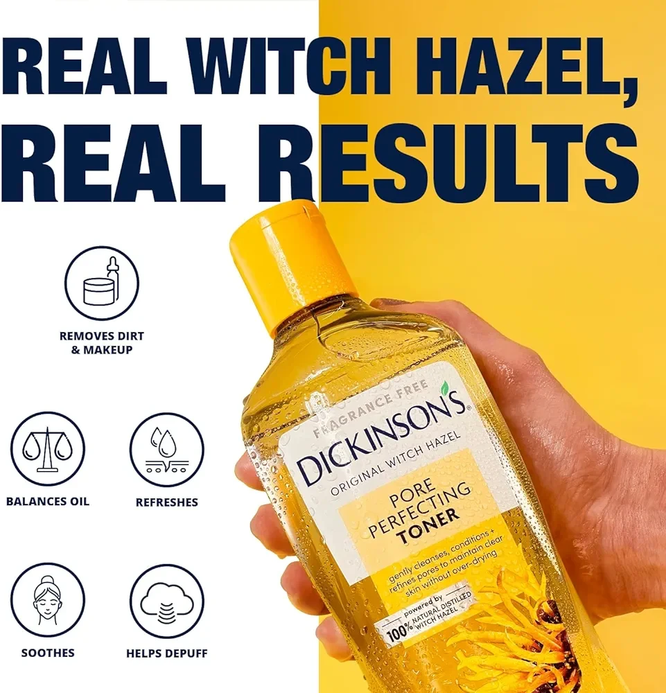 Dickinson's Original Witch Hazel Pore Perfecting Toner -16 Ounce