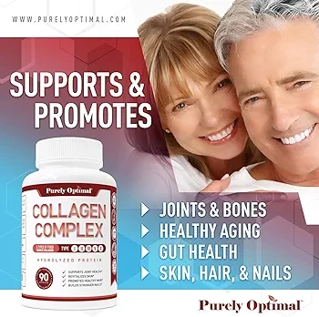 Purely Optimal Premium Multi Collagen Peptides Capsules