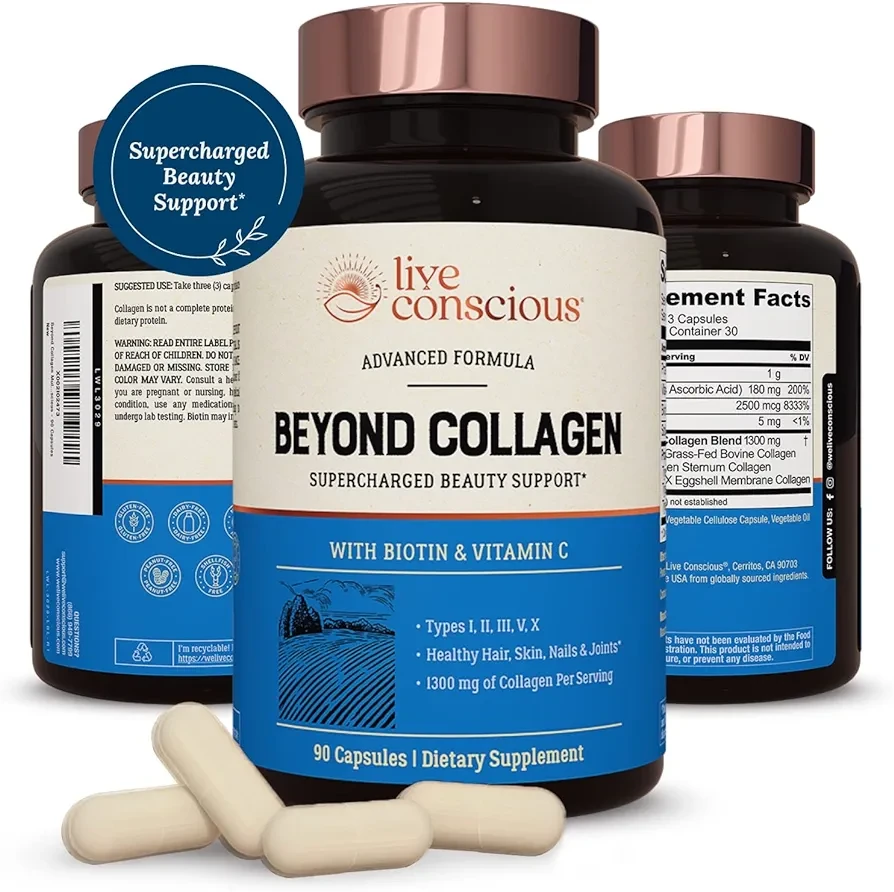 Live Conscious Beyond Collagen Multi Collagen Capsules