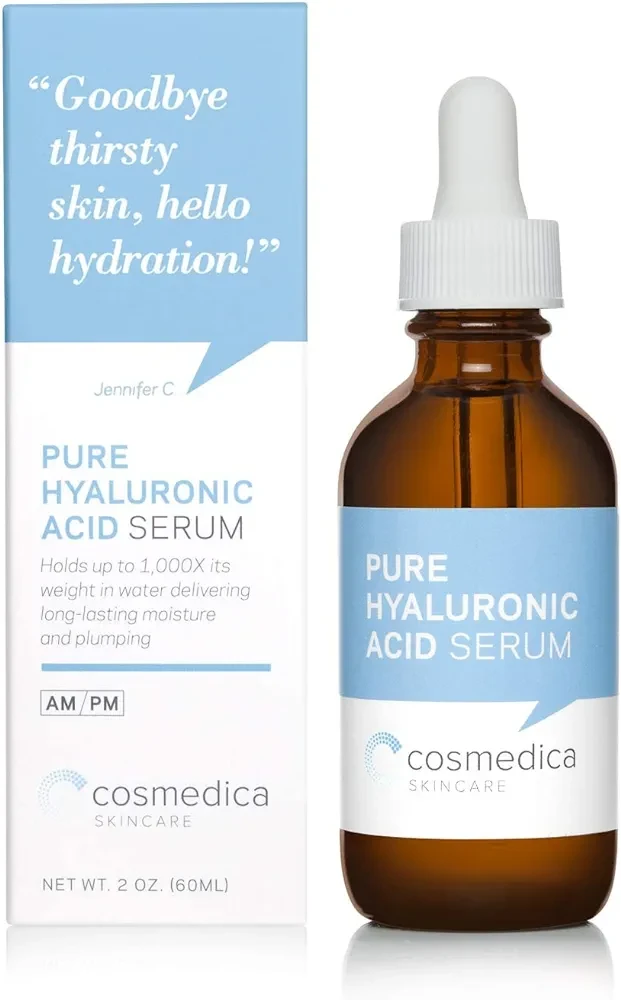 Hyaluronic Acid Serum for Skin 100% Pure (Pro Formula) 2oz