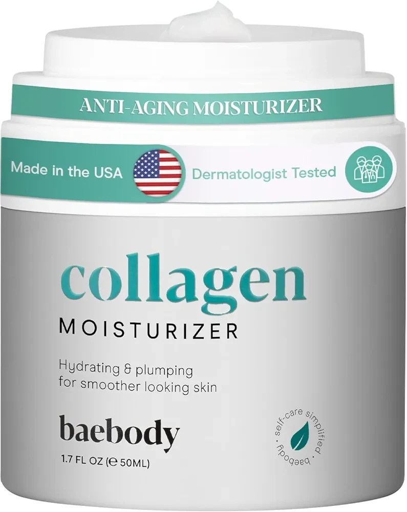 Baebody Critically Acclaimed Vegan Collagen Face Cream 1.7 fl oz