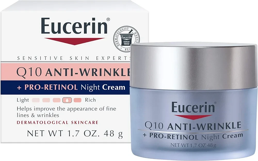 Eucerin Q10 Anti Wrinkle Day and Night Cream - 1.7 Ounce