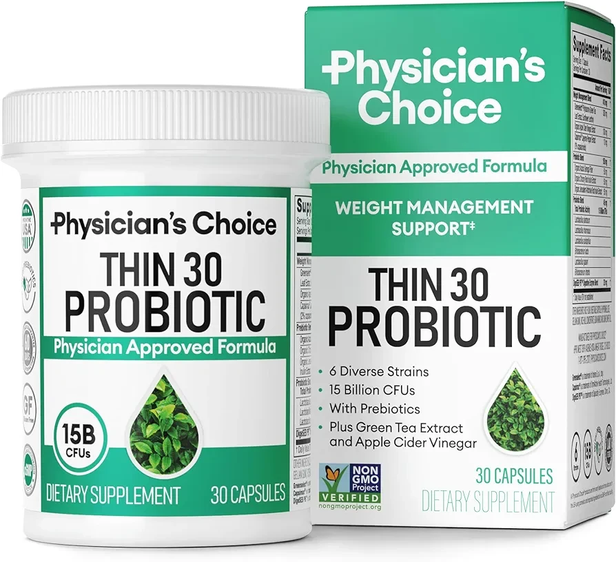 Physician's CHOICE Probiotics for Weight Management & Bloating - 30 CT