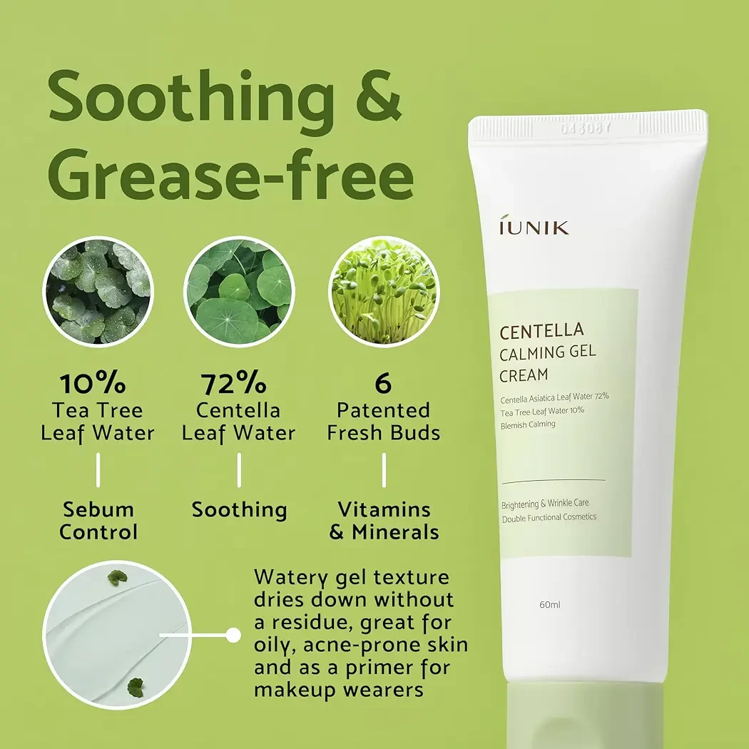 IUNIK Centella 70% Calming Gel Cream