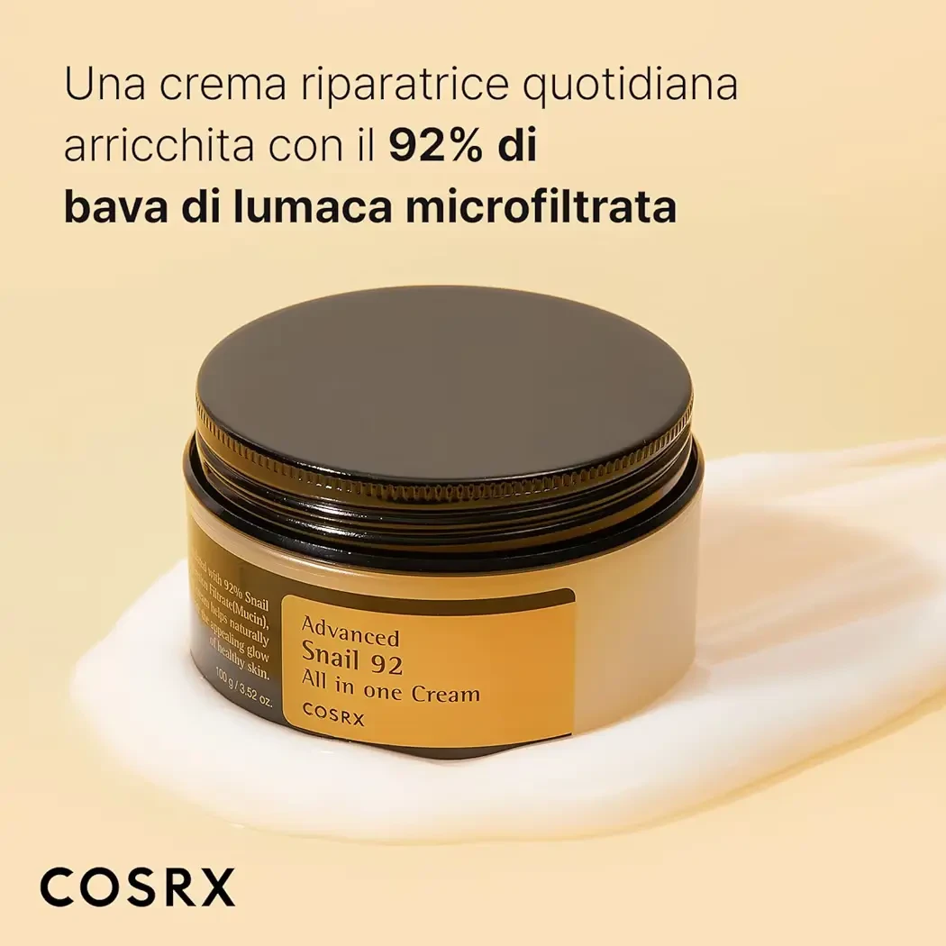 COSRX Snail Mucin 92% Moisturizer 3.52oz/ 100g