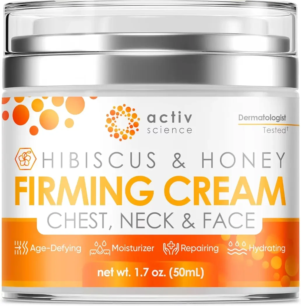 Hibiscus & Honey Firming Cream - With Collagen & Hyaluronic Acid 1.7OZ