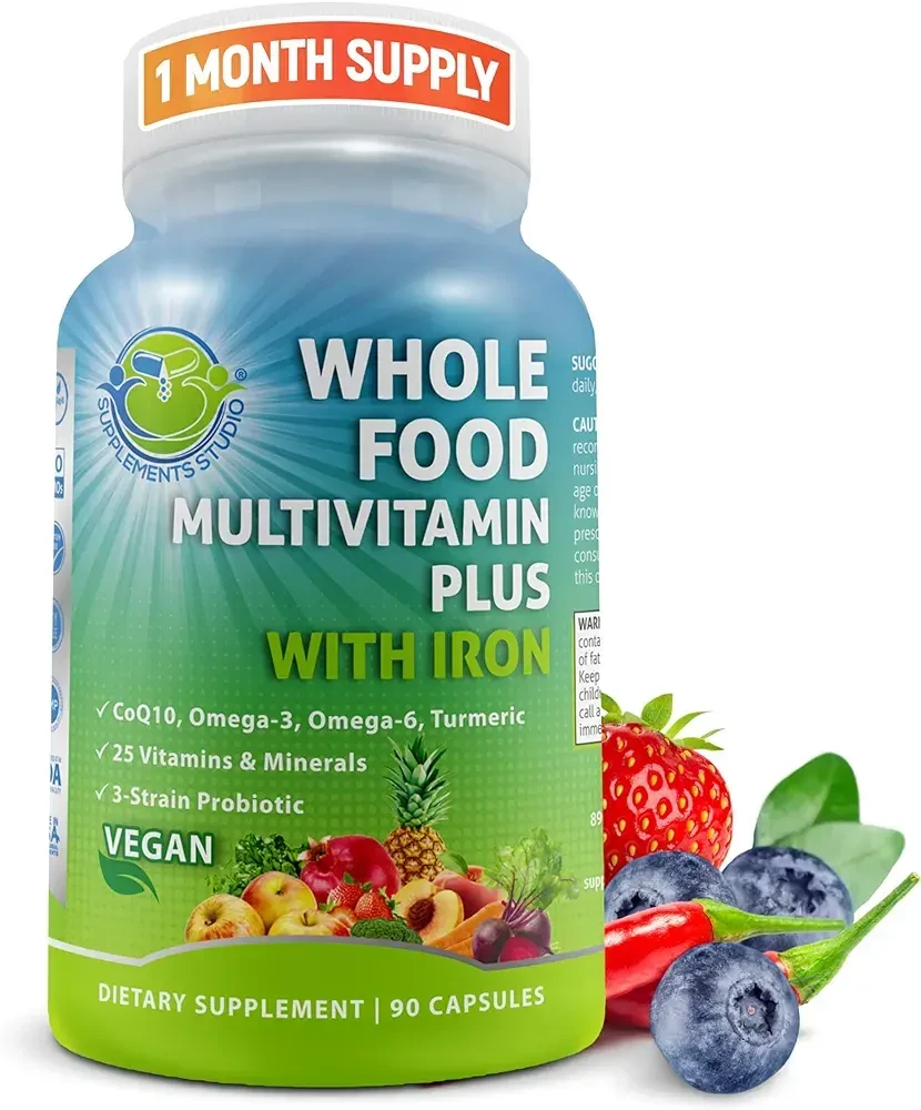 Vegan Whole Food Multivitamin - 90 Count