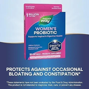 Nature's Way Women's Probiotic Pearls 30 Softgels