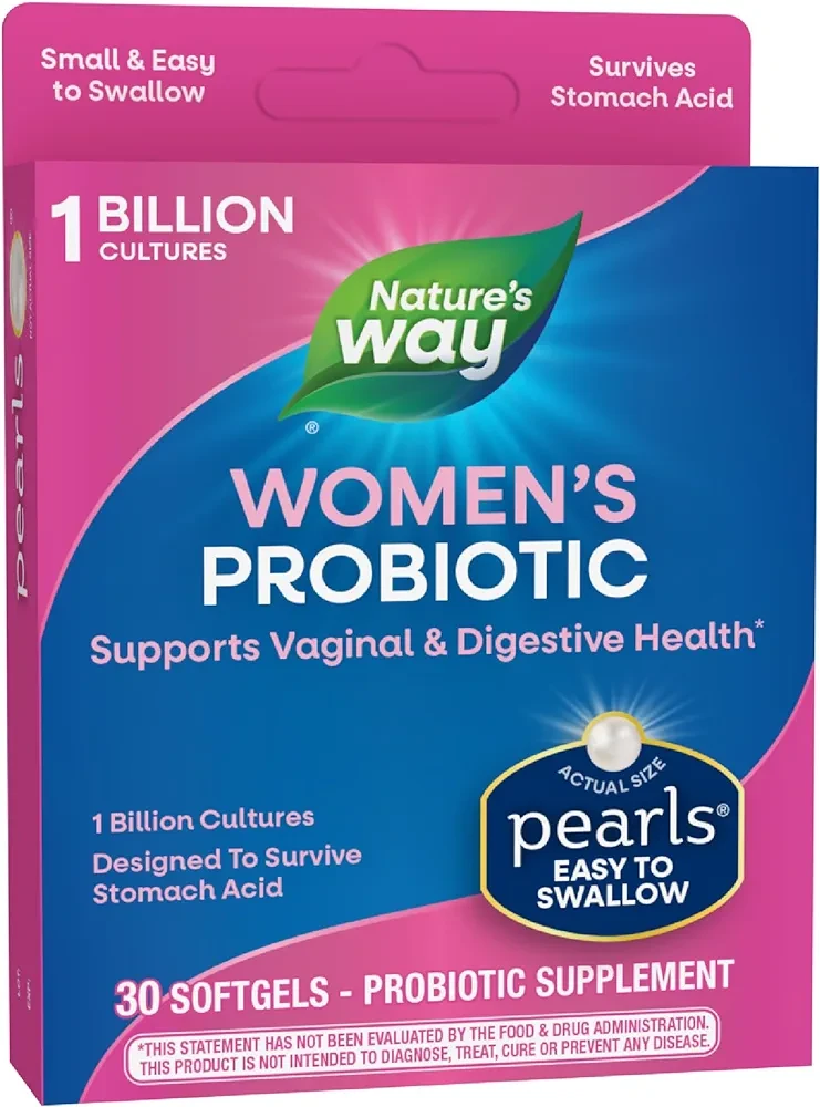 Nature's Way Women's Probiotic Pearls 30 Softgels