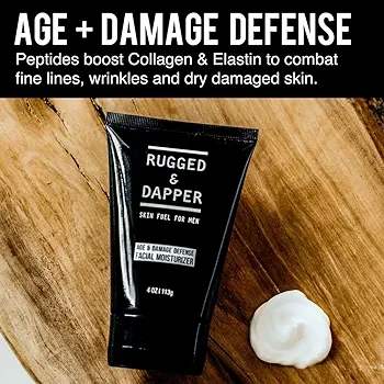 Unscented Mens Face Moisturizer for Men Dry Skin