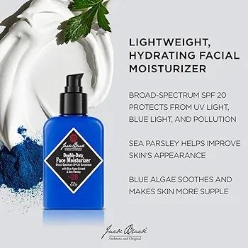 Jack Black Double-Duty Face Moisturizer, SPF 20