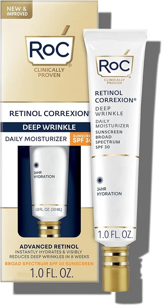 RoC Retinol Correxion Deep Wrinkle Daily Face Moisturizer 1 Ounce