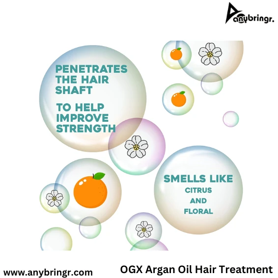 OGX Extra Strength Argan Oil Hair Treatment, 3.3 fl oz - 100ml