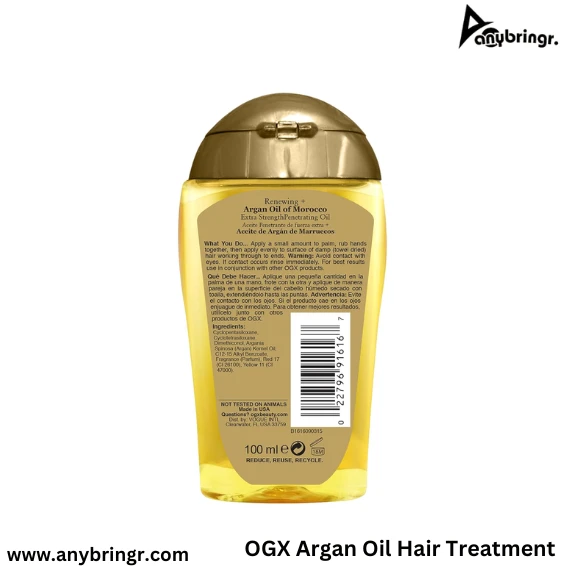 OGX Extra Strength Argan Oil Hair Treatment, 3.3 fl oz - 100ml