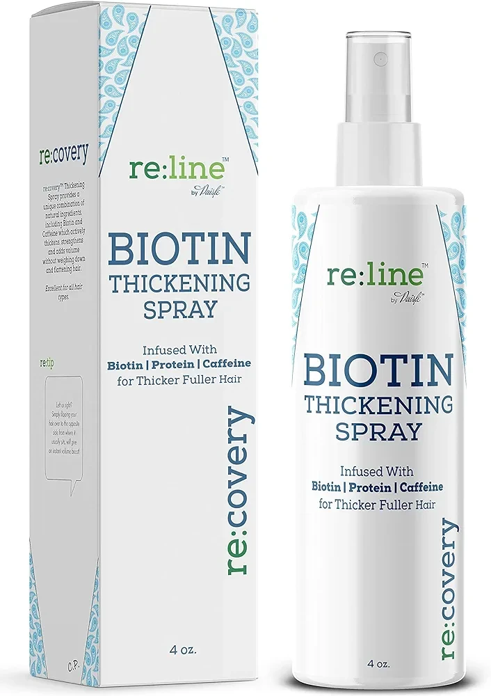 Biotin Hair Thickening Spray for Men & Women