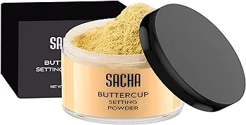 Sacha BUTTERCUP Setting Powder Makeup 1.75 Oz.