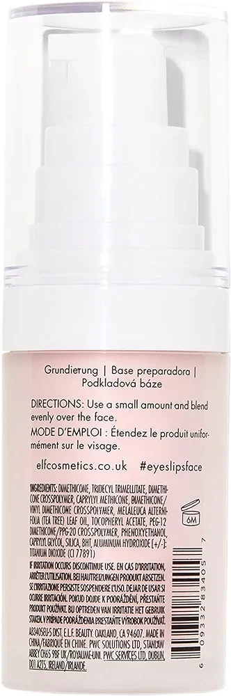 e.l.f. Poreless Face Primer With Tea Tree & Vitamin A, 0.47 Fl Oz