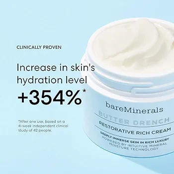 bareMinerals Butter Drench Restorative Rich Face Cream