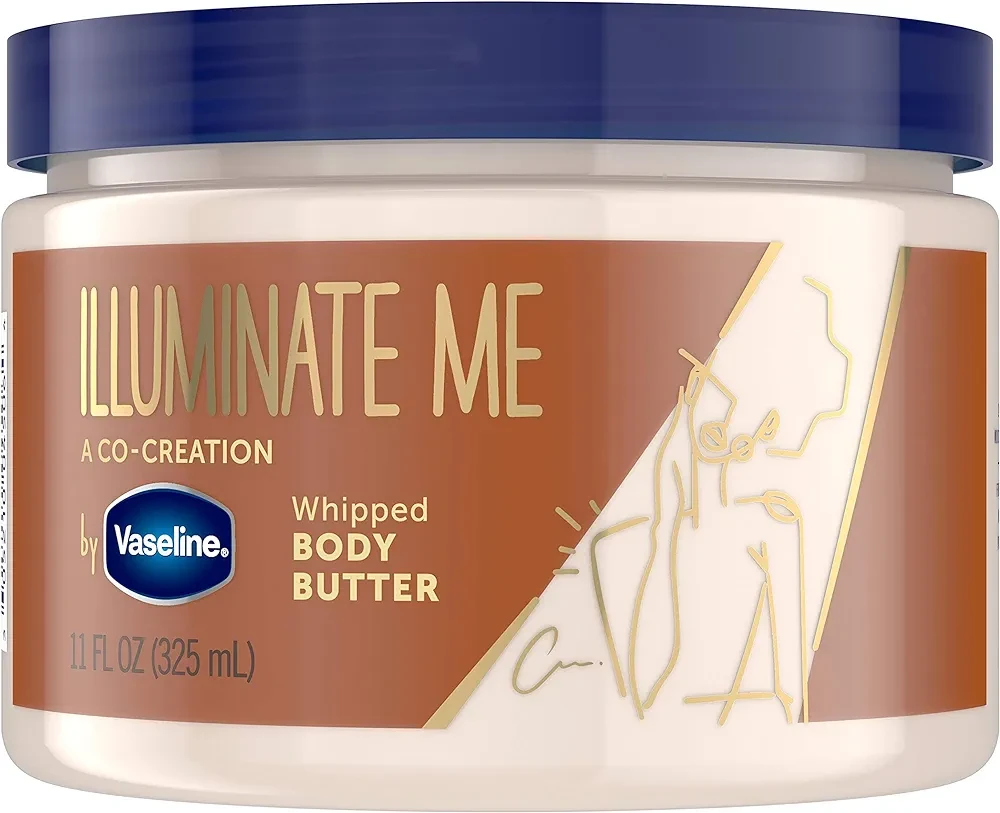 Vaseline Illuminate Me Shea Butter Whipped Body Butter -11 oz