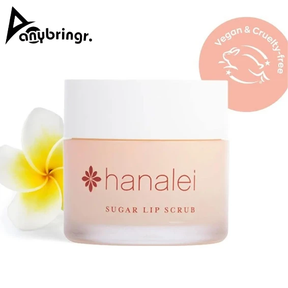 Vegan and Cruelty-Free Sugar Lip Scrub Exfoliator by Hanalei (22 g)