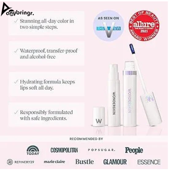 Wonderskin Wonder Blading Lip Stain Peel Off and Reveal Kit