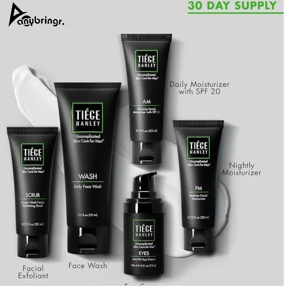 Tiege Hanley Mens Skin Care Set for men