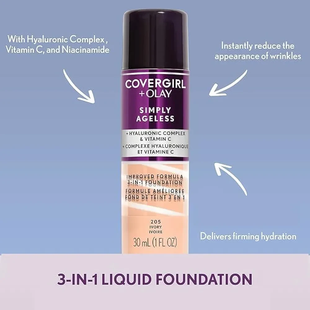 Covergirl + Olay Simply Ageless 3-in-1 Liquid Foundation