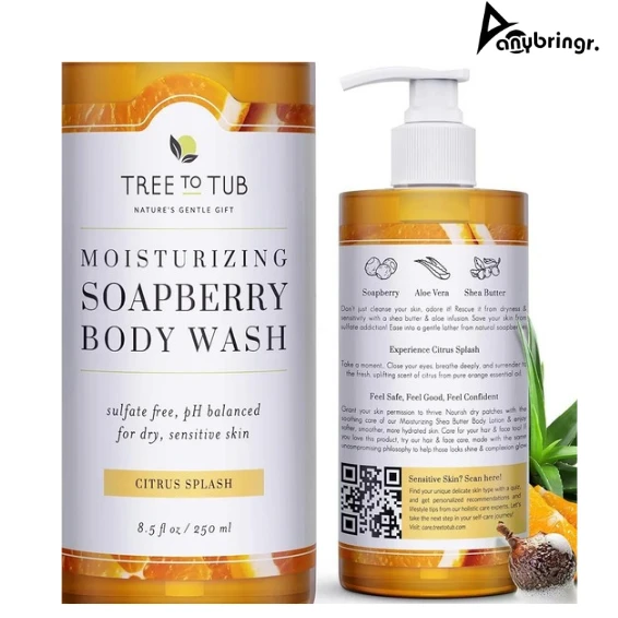 Tree to Tub Citrus Body Wash for Women & Men