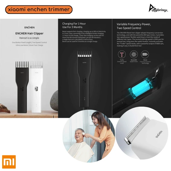 Xiaomi MI Enchen Hair Trimmer Boost USB Electric