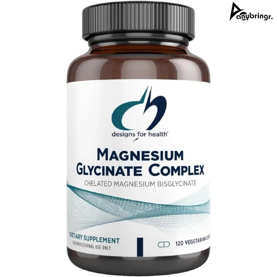 Designs for Health Magnesium Glycinate Complex (120 Capsules)