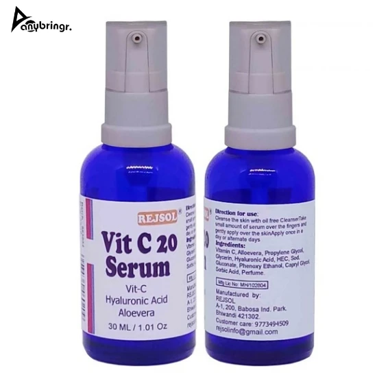 Vit C 20 Serum 30ML Vitamin C 20%, Aloevera 10%, Hyaluronic Acid 1%