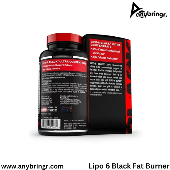 Lipo 6 Black Ultra Concentrate  Powerful  Fat Burner ! For Male