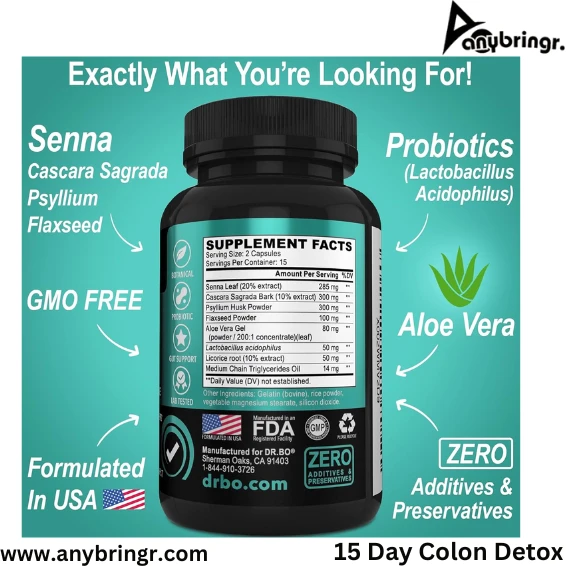 Dr. Bo Colon Detox Advanced Herbal Cleanse | BD Price