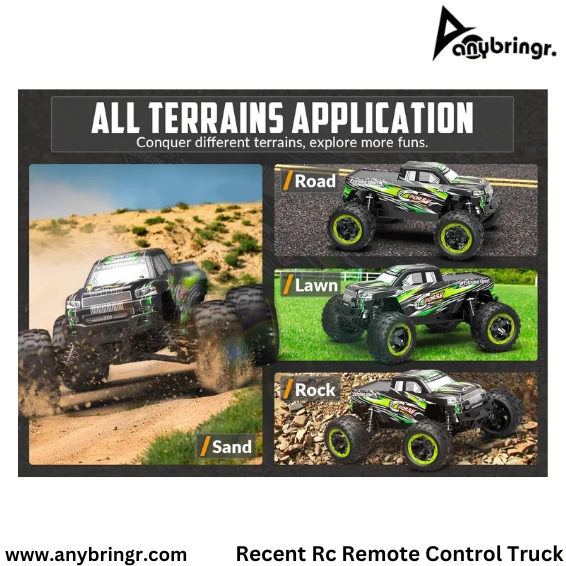 RACENT 1:16 4x4 All Terrain RC Truck – for Kids & Adults