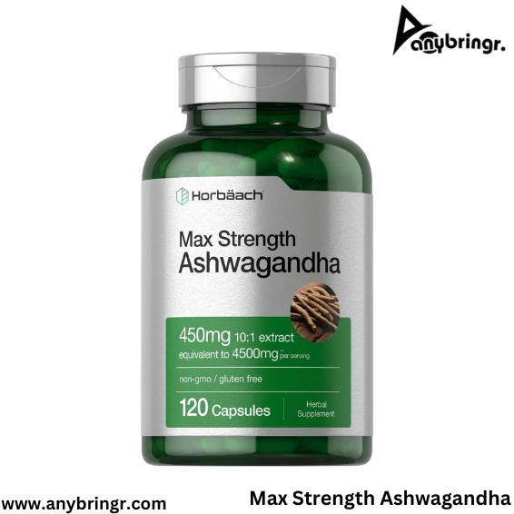 Ashwagandha Capsules | 4500 mg | 120 Count | Non GMO & Gluten Free