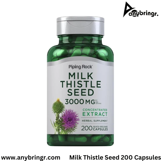 Piping Rock Milk Thistle 3000mg  200 Capsules