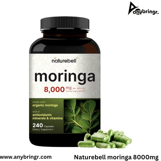 NatureBell Moringa Capsules 8000mg | 240 Capsules