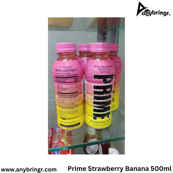 Prime Hydration Drink Strawberry Banana - 500ml