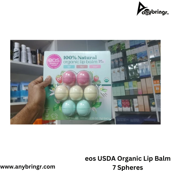 EOS USDA Organic Lip Balm 7 Spheres   BD Price