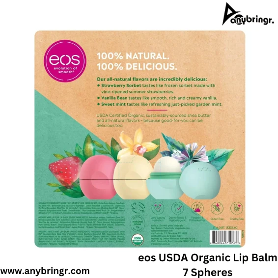 EOS USDA Organic Lip Balm 7 Spheres   BD Price