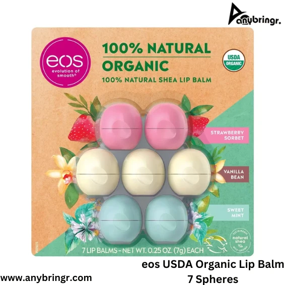 EOS USDA Organic Lip Balm 7 Spheres   BD Price