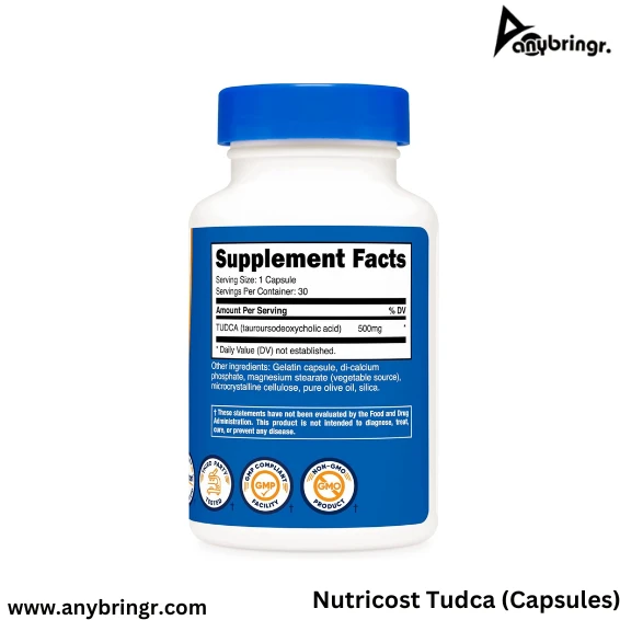 Nutricost TUDCA 500mg  –  30 Capsules BD Price