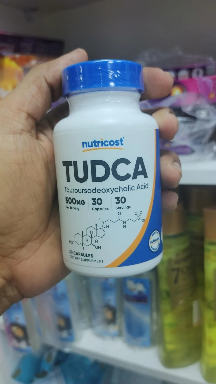 Nutricost TUDCA 500mg  –  30 Capsules BD Price