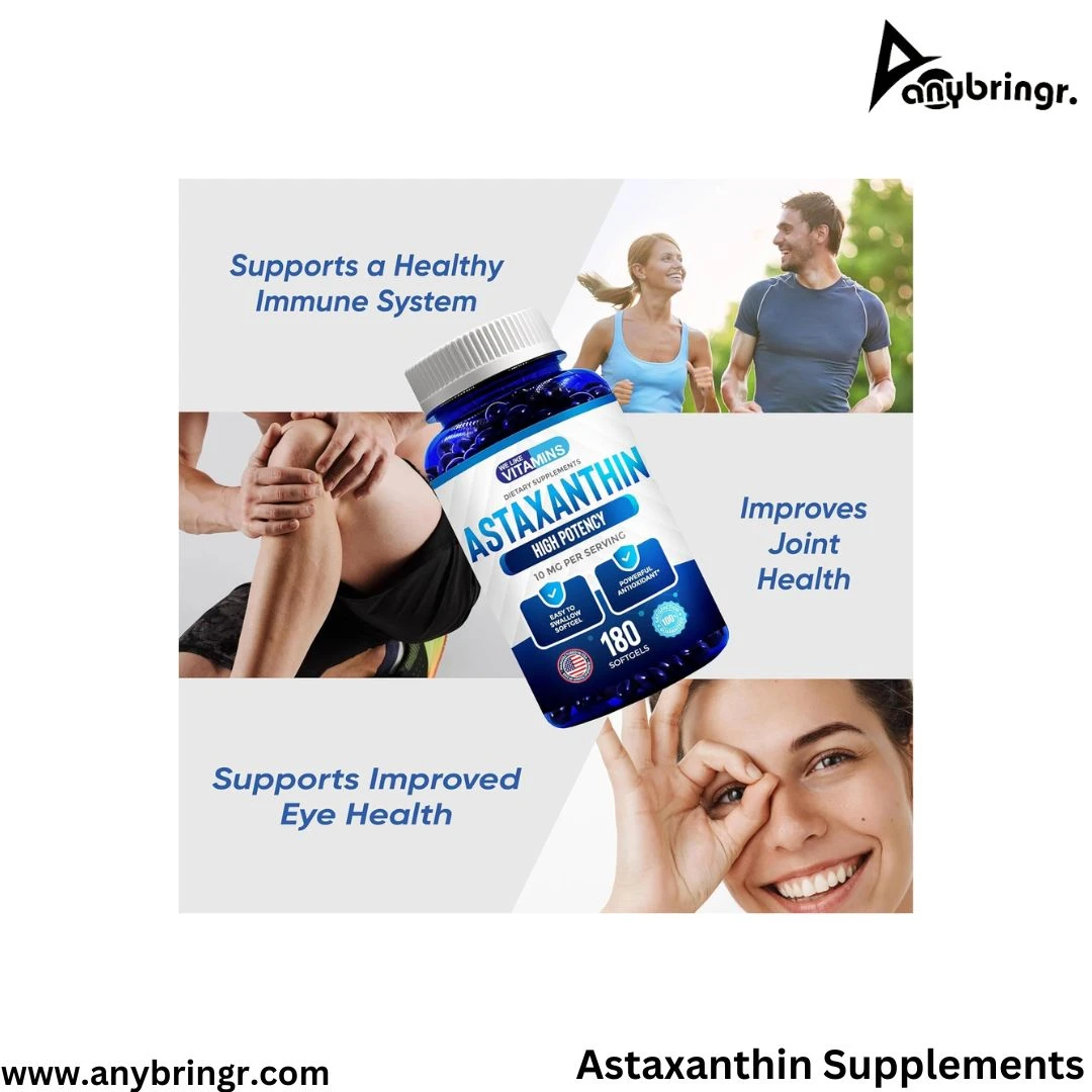 Astaxanthin 10mg Softgel - Boost Skin, Eye, & Joint Health